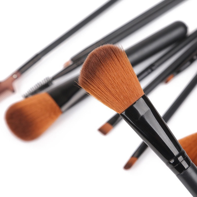 Infinity Beautiful 12pcs Makeup Brush Set – Face & Eye Essentials - Infinity Beautiful Boutique