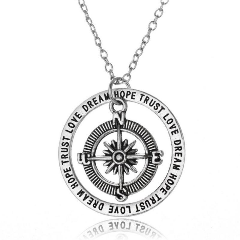Infinity Beautiful Compass Necklace