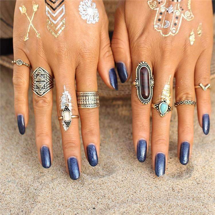 Infinity Beautiful Boho Ring Set