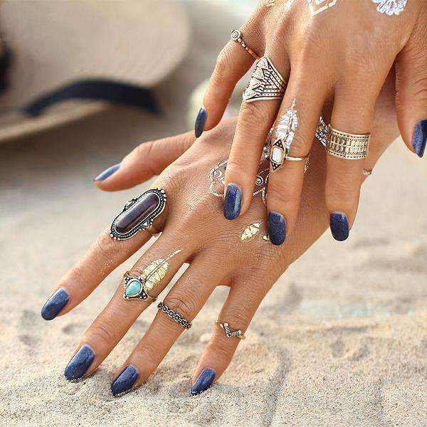 Infinity Beautiful Boho Ring Set