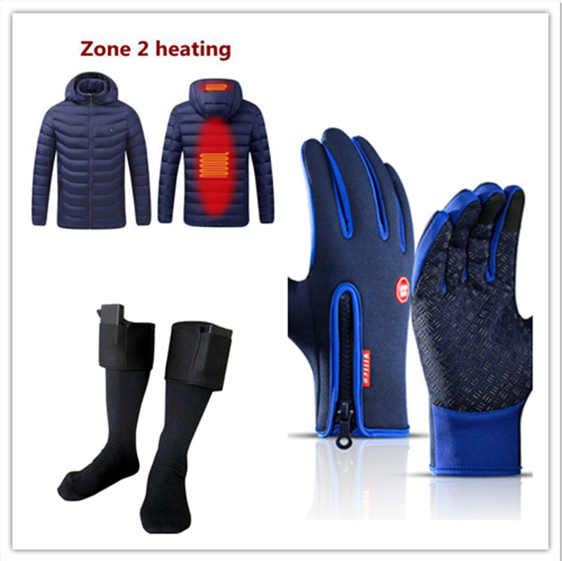 Winter Gloves Touch Screen Riding Motorcycle Sliding Waterproof Sports Gloves With Fleece - Infinity Beautiful Boutique