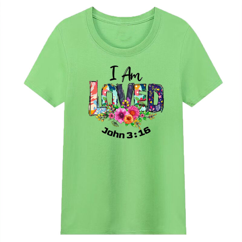 Beautiful Christian T-Shirt – Faith-Based Bible Verse Tee for Women - Infinity Beautiful Boutique