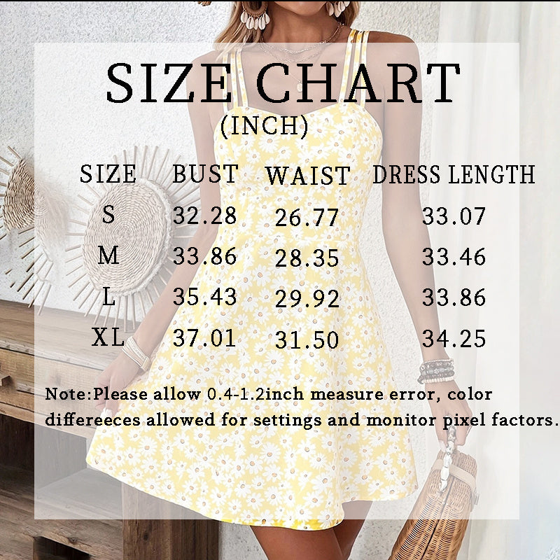 Infinity Beautiful Bloom Breeze Sundress – Floral Cami Style with Flowy A-Line Fit