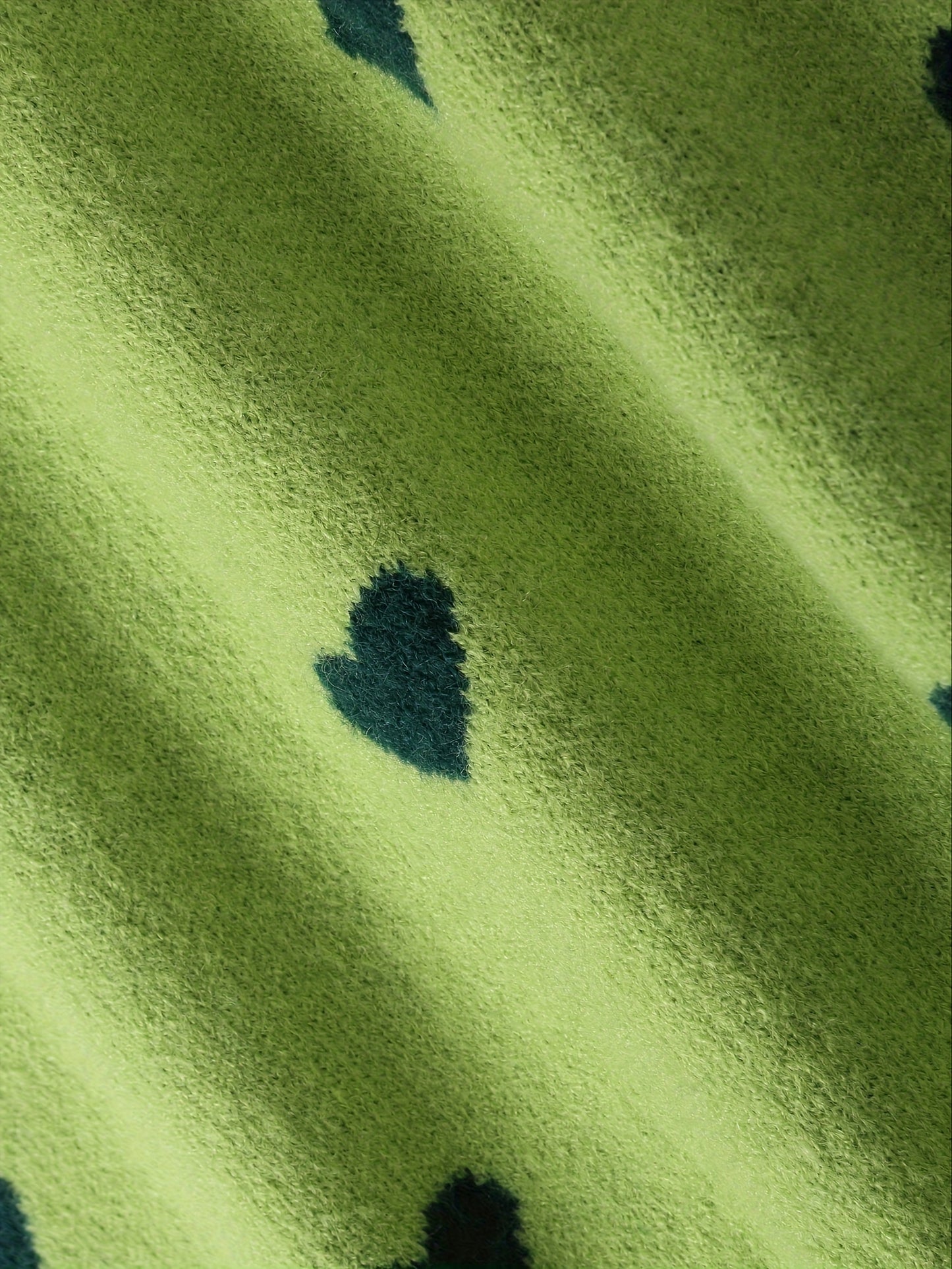 Women’s Heart Knit High Neck Sweater