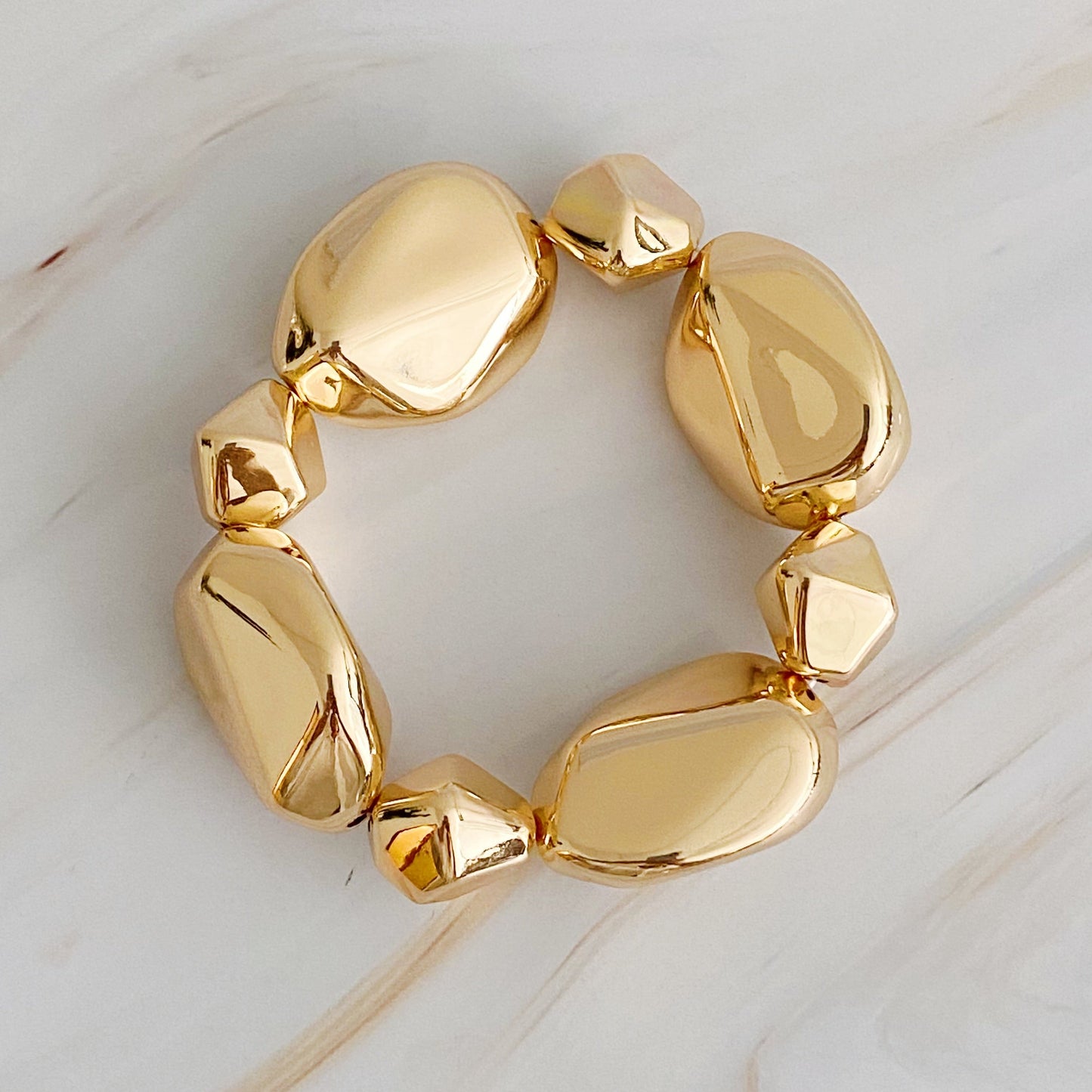 Infinity Beautiful Elegant Gold Stone Bracelet - Infinity Beautiful Boutique