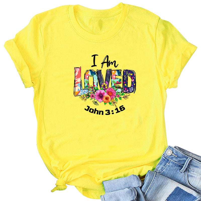 Beautiful Christian T-Shirt – Faith-Based Bible Verse Tee for Women - Infinity Beautiful Boutique