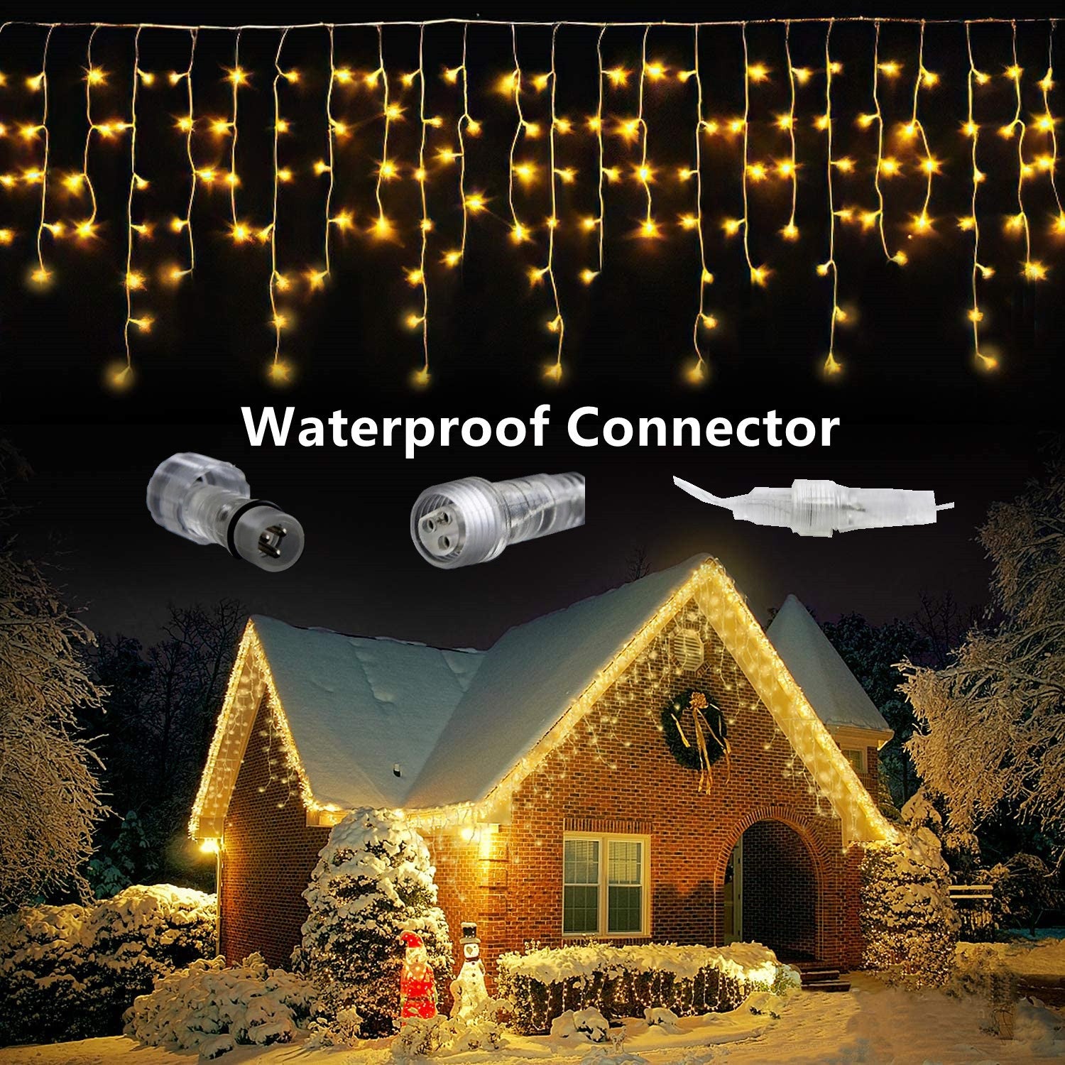 Remote Control Christmas Holiday Lights String - Infinity Beautiful Boutique