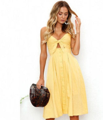 Infinity Beautiful Sheath Dress – Sleeveless Backless Summer Party Style - Infinity Beautiful Boutique