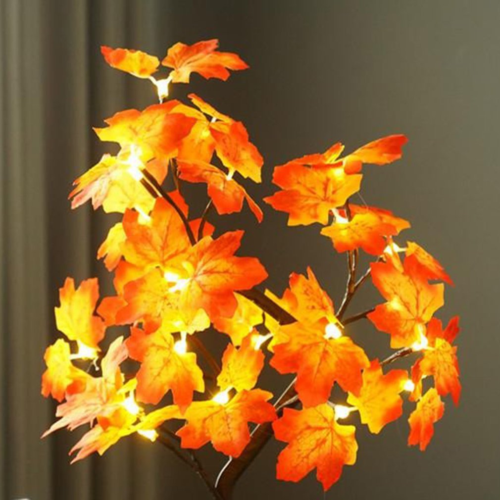 LED Table Lamp Maple Tree USB Fairy Night Lights For Christmas Wedding Parties Home Decoration - Infinity Beautiful Boutique