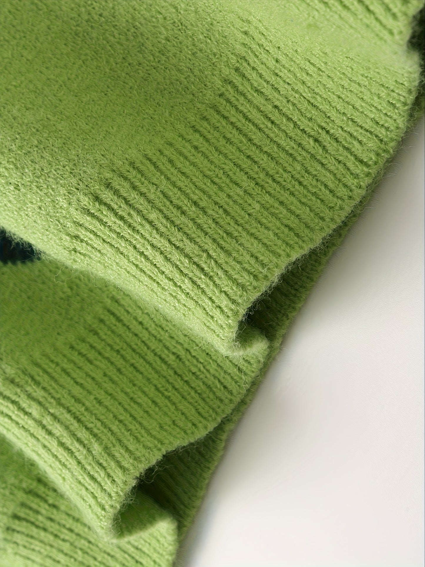 Women’s Heart Knit High Neck Sweater