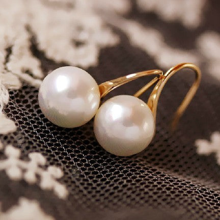 Infinity Beautiful Classic Pearl Earrings – Simple & Elegant Jewelry for Women - Infinity Beautiful Boutique