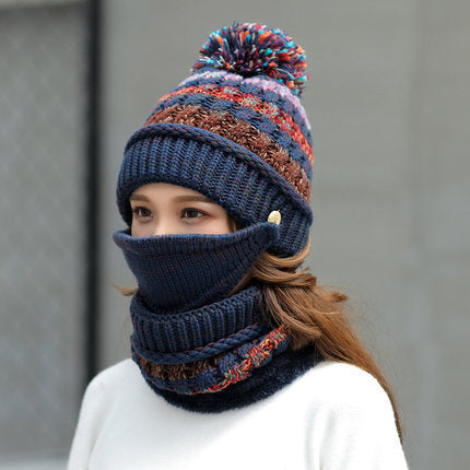 Korean winter knitted hat - Infinity Beautiful Boutique