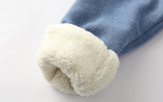 Lamb velvet padded sweatpants - Infinity Beautiful Boutique