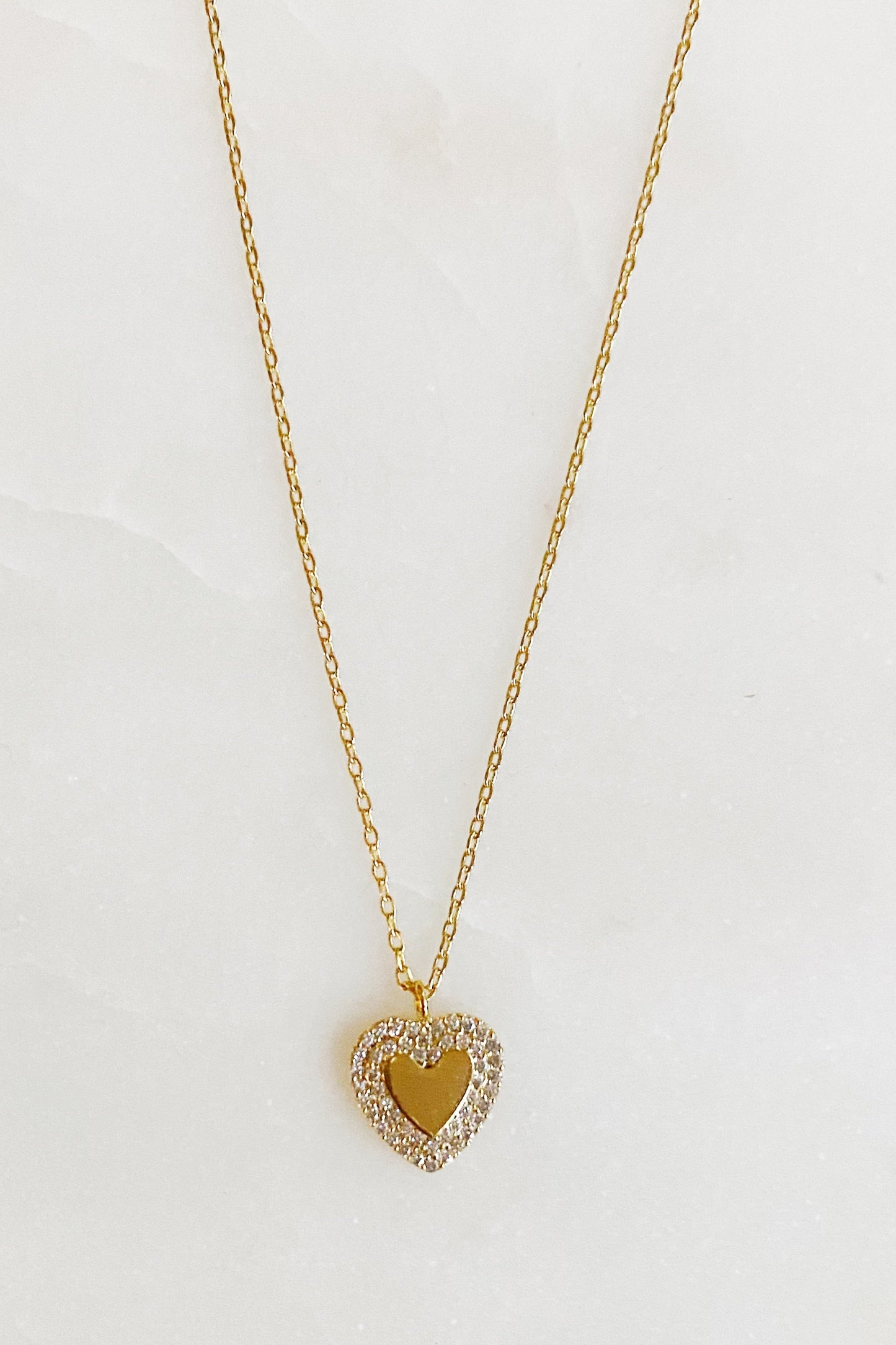 Infinity Beautiful So Pretty Mini Heart Necklace