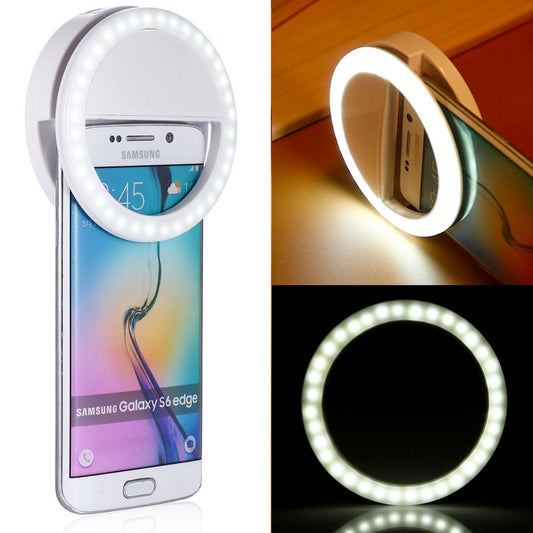 Portable Selfie Ring Clip On for Mobile Phone - Infinity Beautiful Boutique
