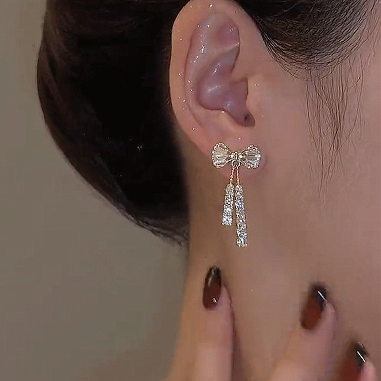 Infinity Beautiful Rhinestone Butterfly Earrings – Elegant INS Fashion Jewelry for Women - Infinity Beautiful Boutique