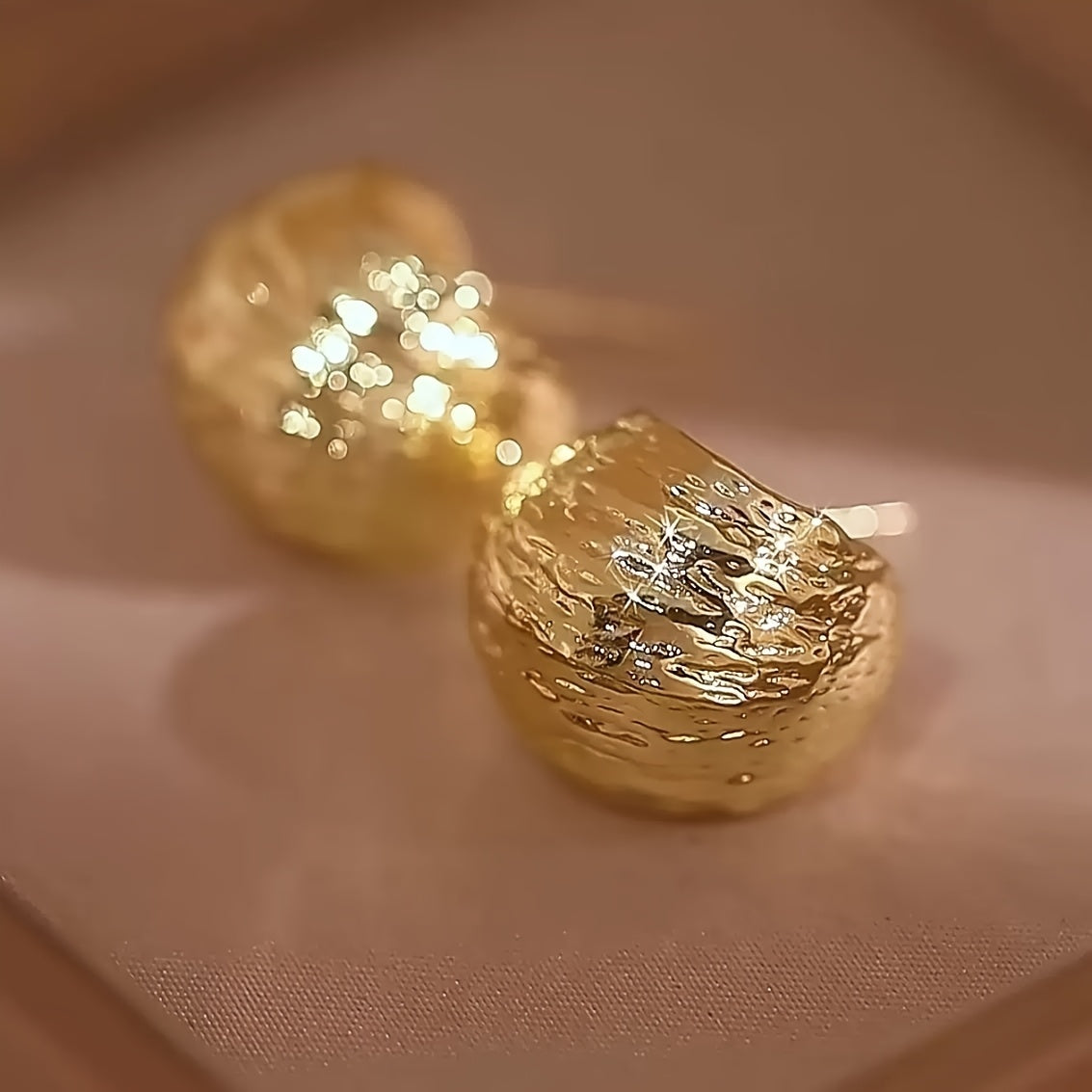 Elegant Stainless Steel Hoop Earrings Women