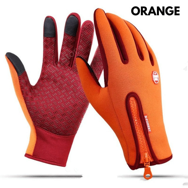 Winter Gloves Touch Screen Riding Motorcycle Sliding Waterproof Sports Gloves With Fleece - Infinity Beautiful Boutique