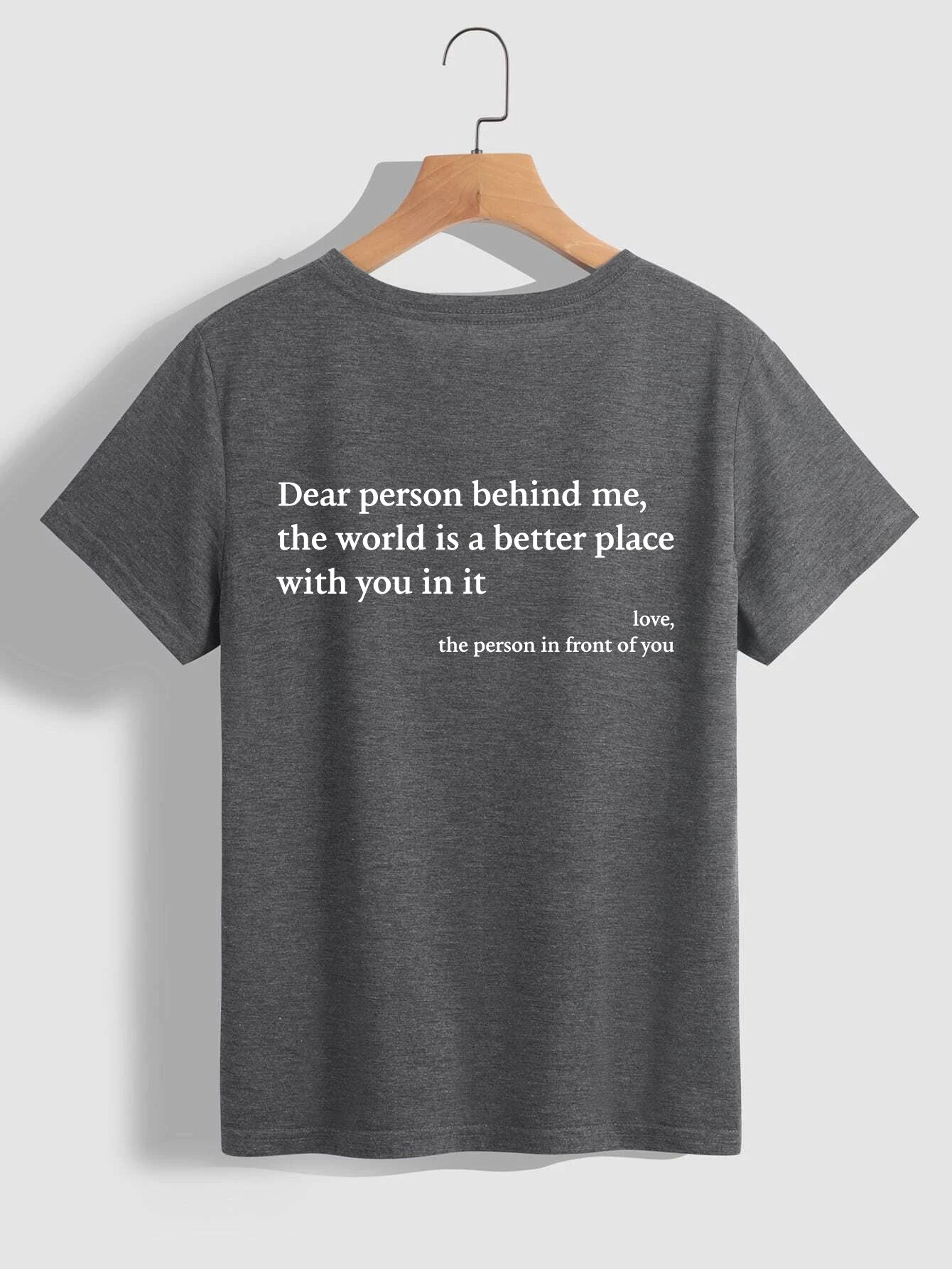 Beautiful Women’s Slogan T-Shirt – Round Neck Short Sleeve Letter Print Tee - Infinity Beautiful Boutique