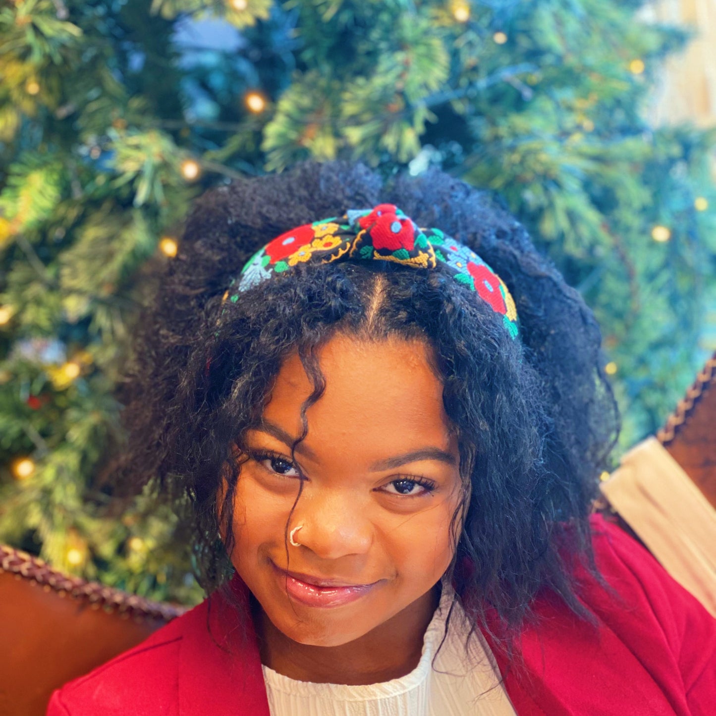 Infinity Beautiful Elegant Floral Stitch Headband - Infinity Beautiful Boutique