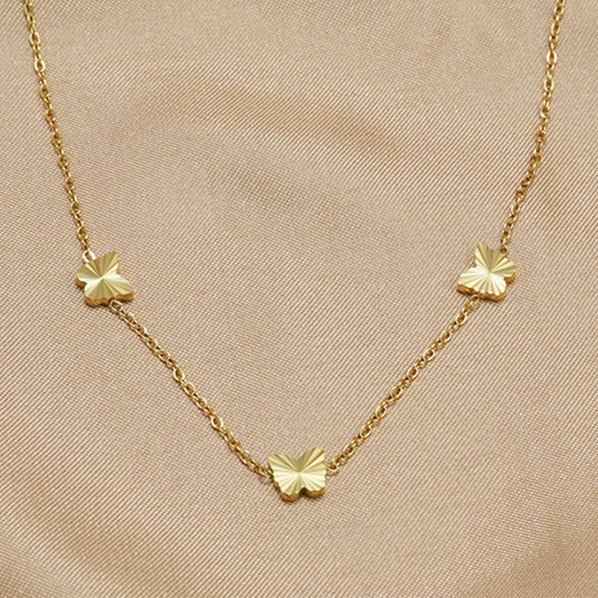 Infinity Beautiful Gold Stainless Steel Heart Jewelry Set - Infinity Beautiful Boutique