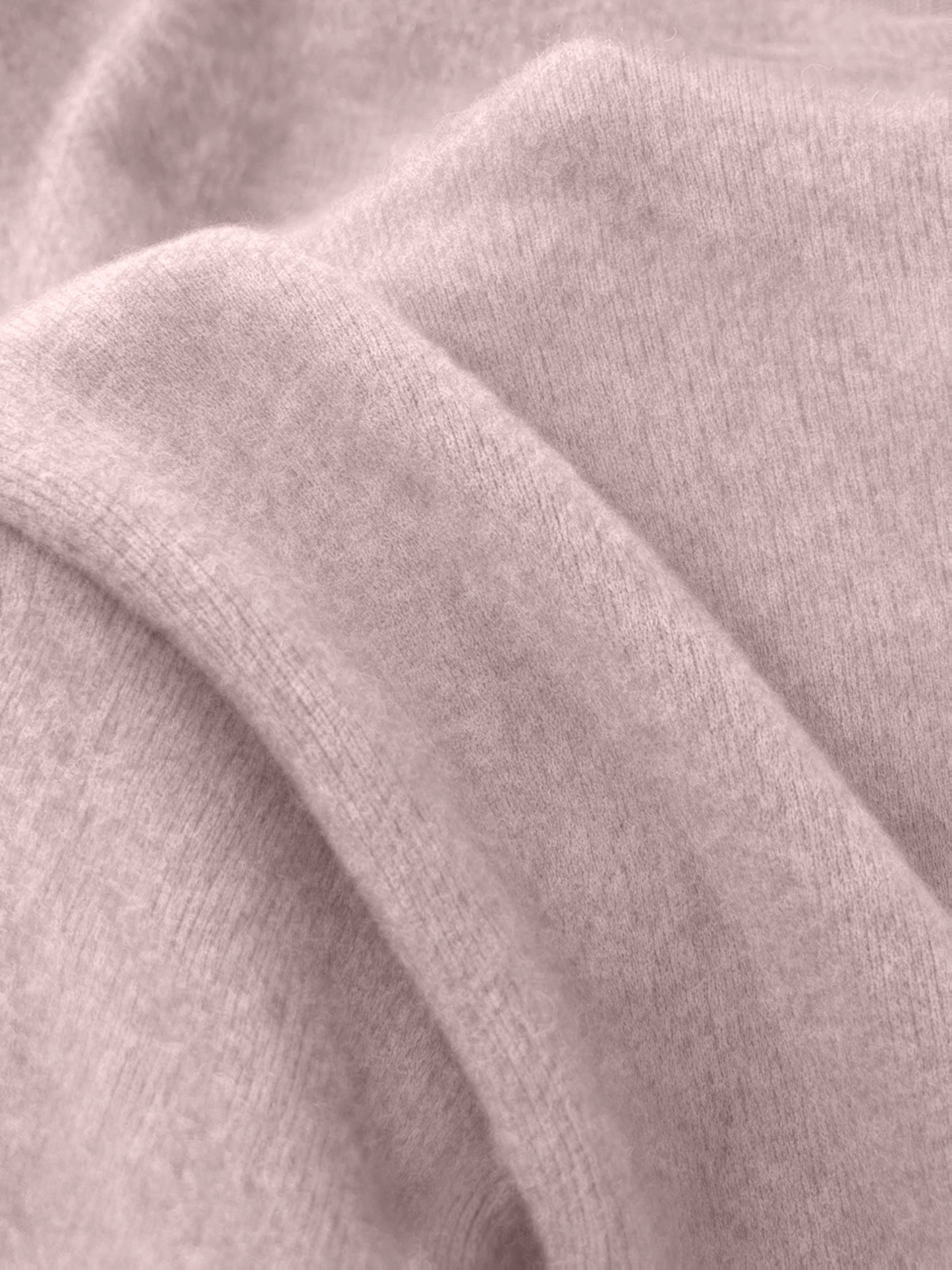 Women’s Heart Print Faux Fur Crew Neck Sweater