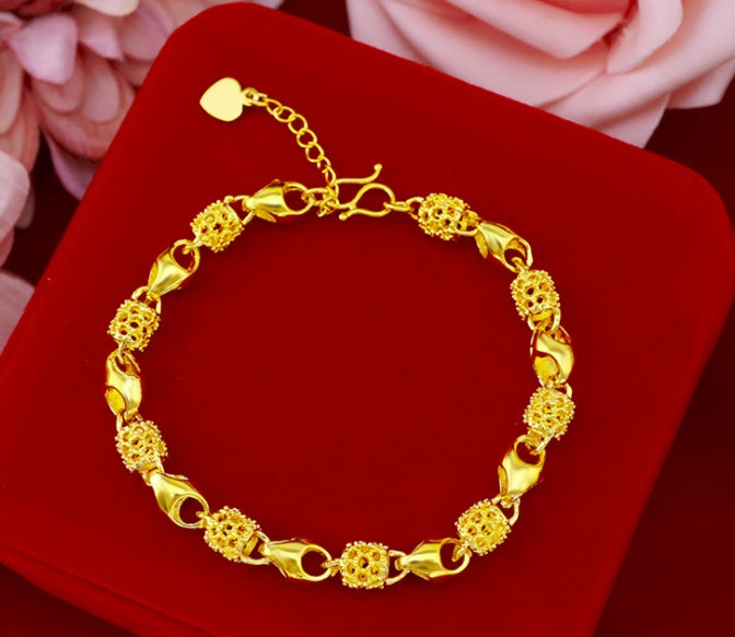 Gold-plated brass bracelet - Infinity Beautiful Boutique