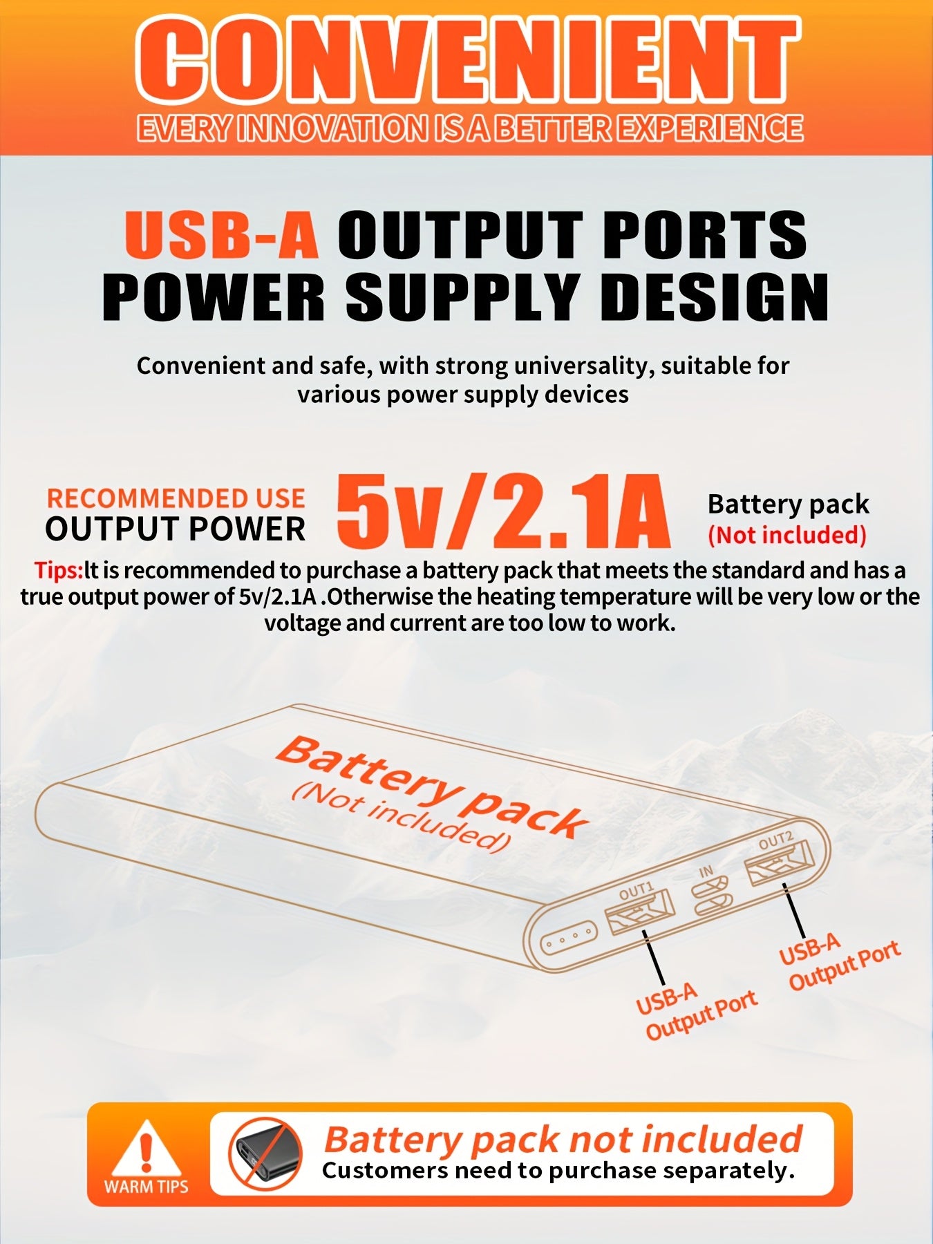 Men’s Heated Hooded Sweatshirt 5-Zone Winter Gear