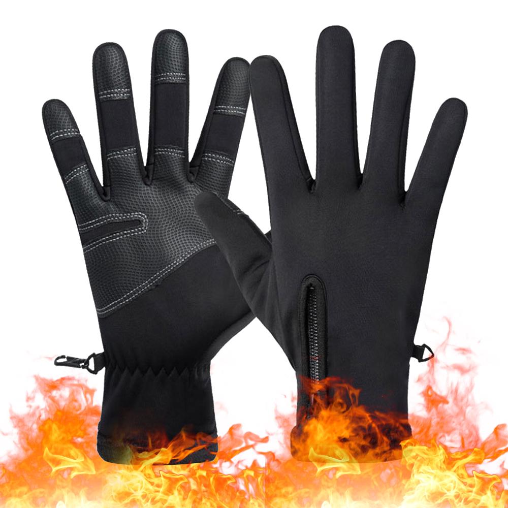Winter Men Warm Gloves Touch Screen Waterproof Anti-slip Gloves - Infinity Beautiful Boutique