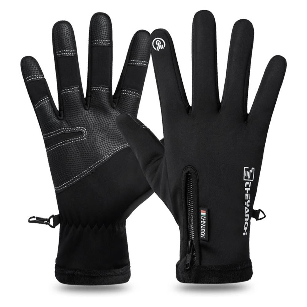 Winter Men Warm Gloves Touch Screen Waterproof Anti-slip Gloves - Infinity Beautiful Boutique