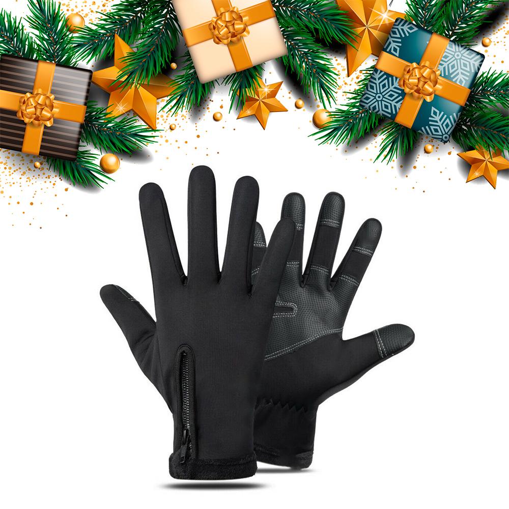 Winter Men Warm Gloves Touch Screen Waterproof Anti-slip Gloves - Infinity Beautiful Boutique