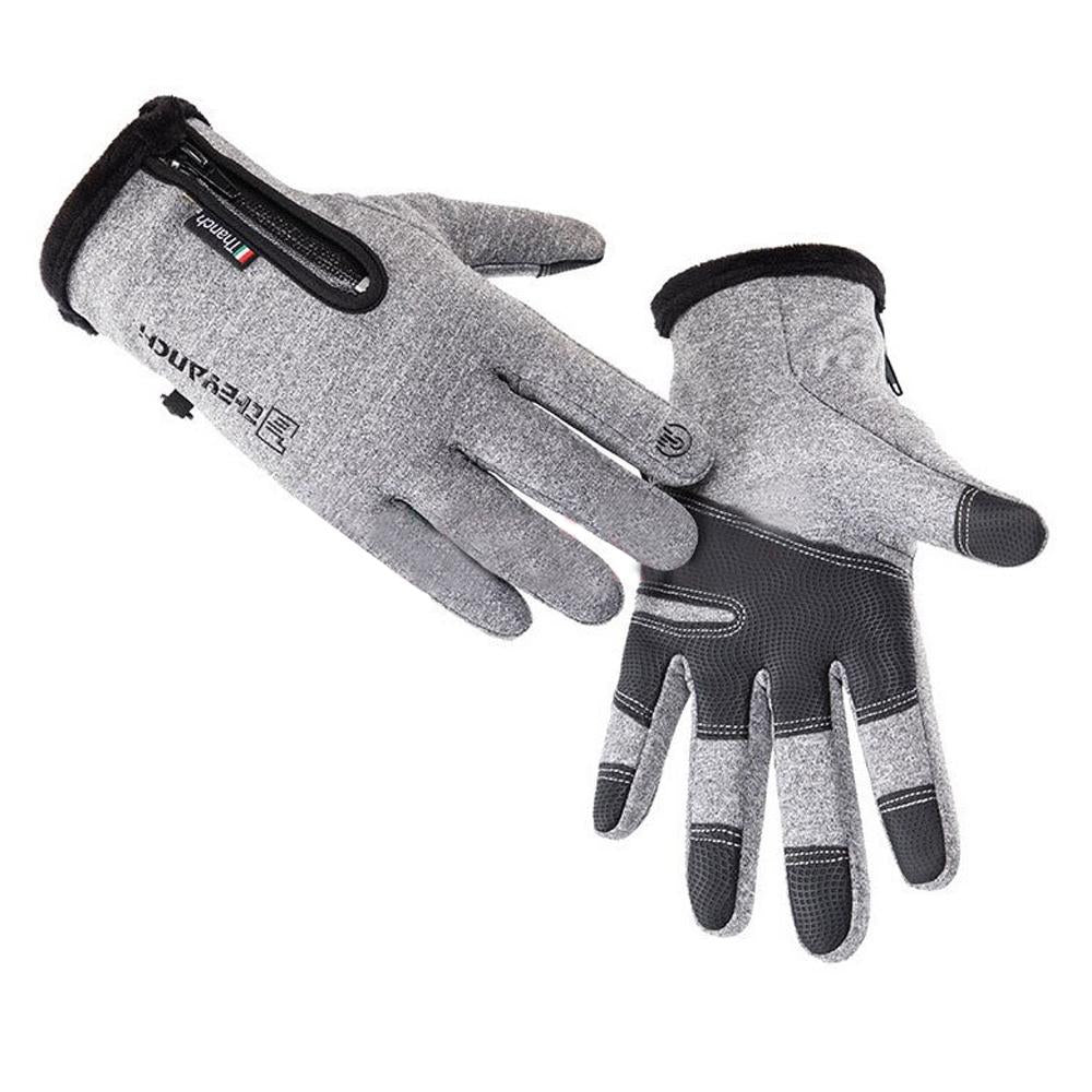 Winter Men Warm Gloves Touch Screen Waterproof Anti-slip Gloves - Infinity Beautiful Boutique