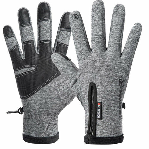 Winter Men Warm Gloves Touch Screen Waterproof Anti-slip Gloves - Infinity Beautiful Boutique