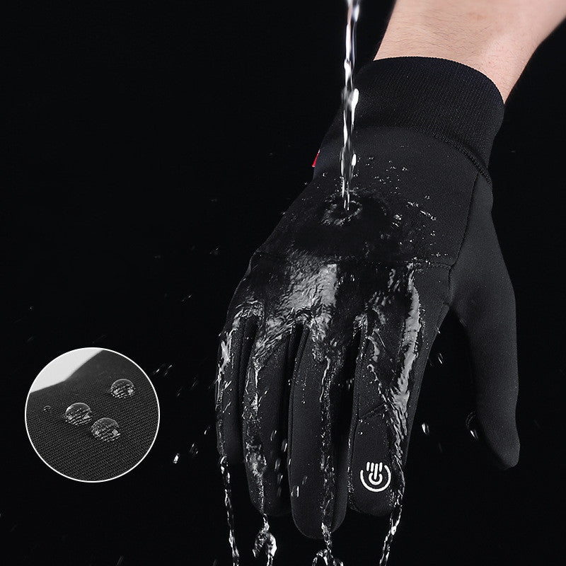 Men's Sports Touch Screen Windproof Warm Gloves - Infinity Beautiful Boutique