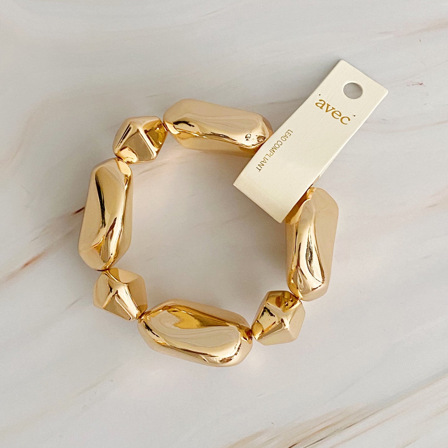 Infinity Beautiful Elegant Gold Stone Bracelet - Infinity Beautiful Boutique