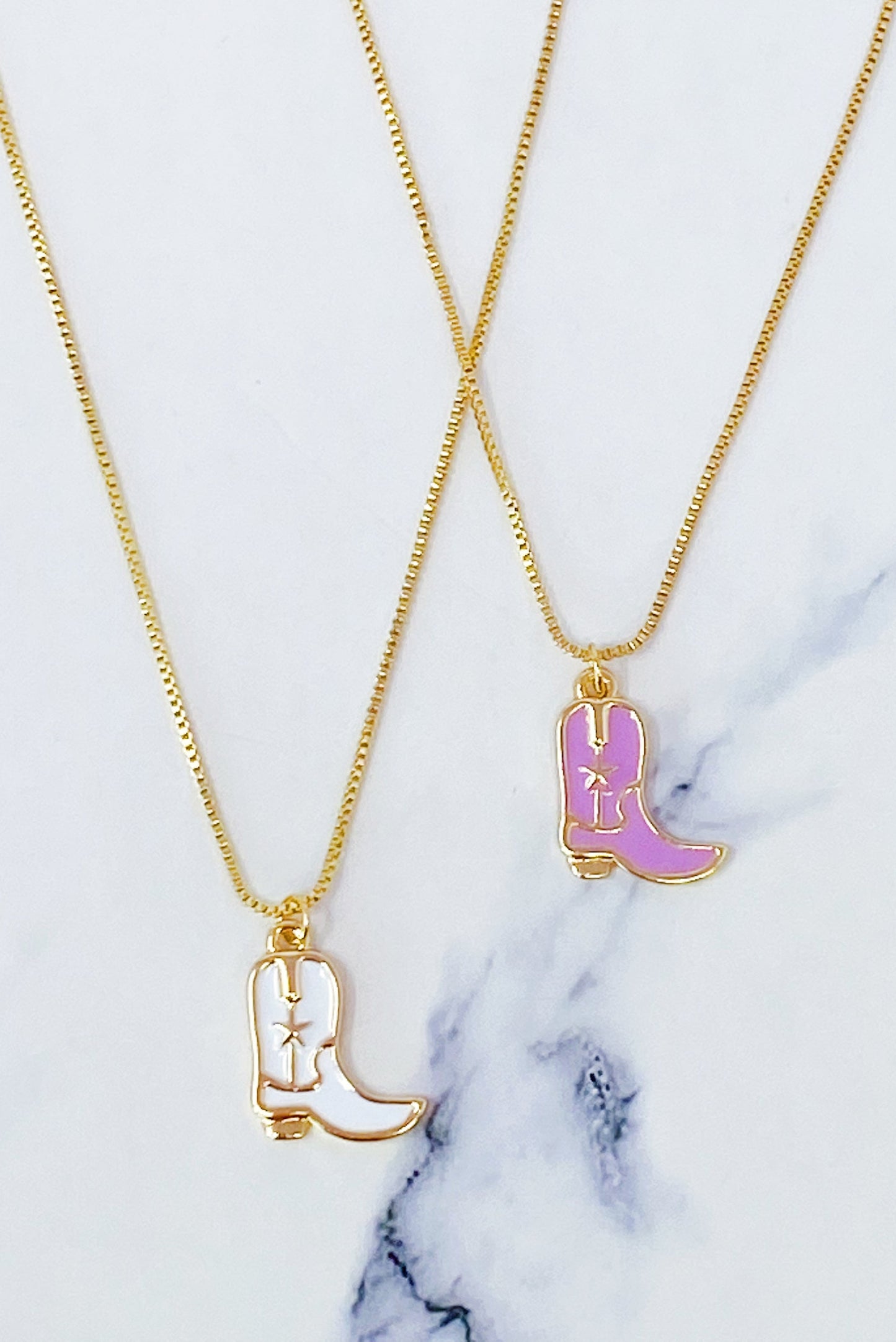 Infinity Beautiful Cowgirl Boot Pendant Necklace - Infinity Beautiful Boutique