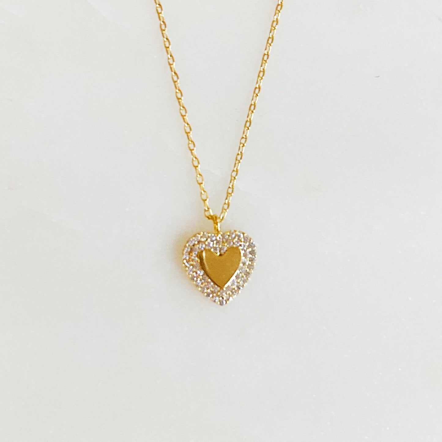 Infinity Beautiful So Pretty Mini Heart Necklace