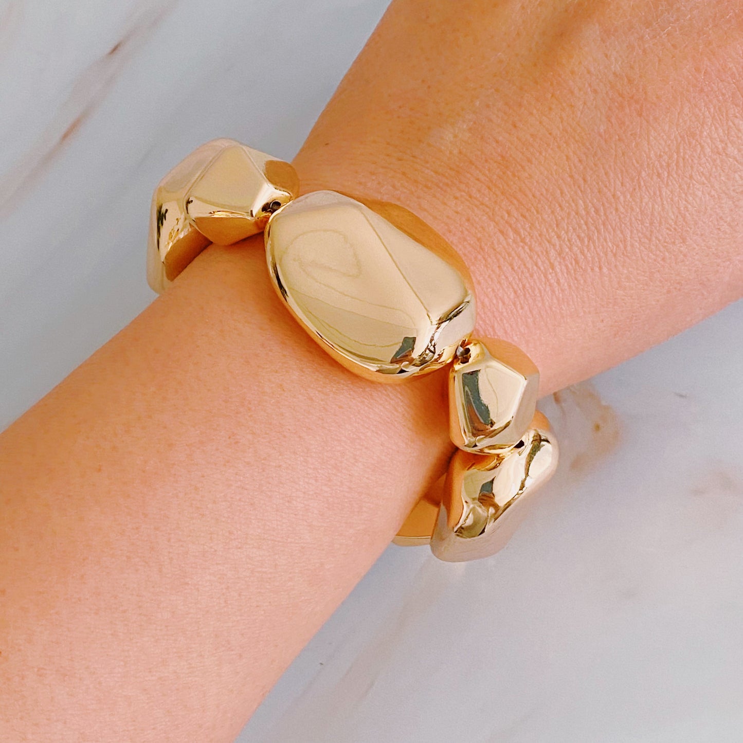 Infinity Beautiful Elegant Gold Stone Bracelet - Infinity Beautiful Boutique