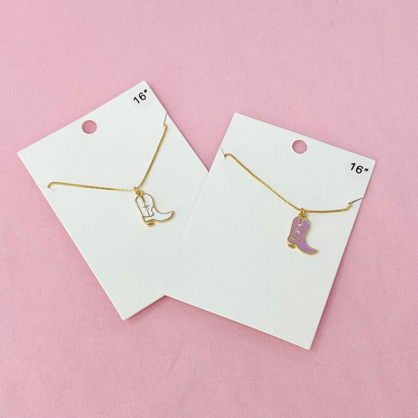 Infinity Beautiful Cowgirl Boot Pendant Necklace - Infinity Beautiful Boutique