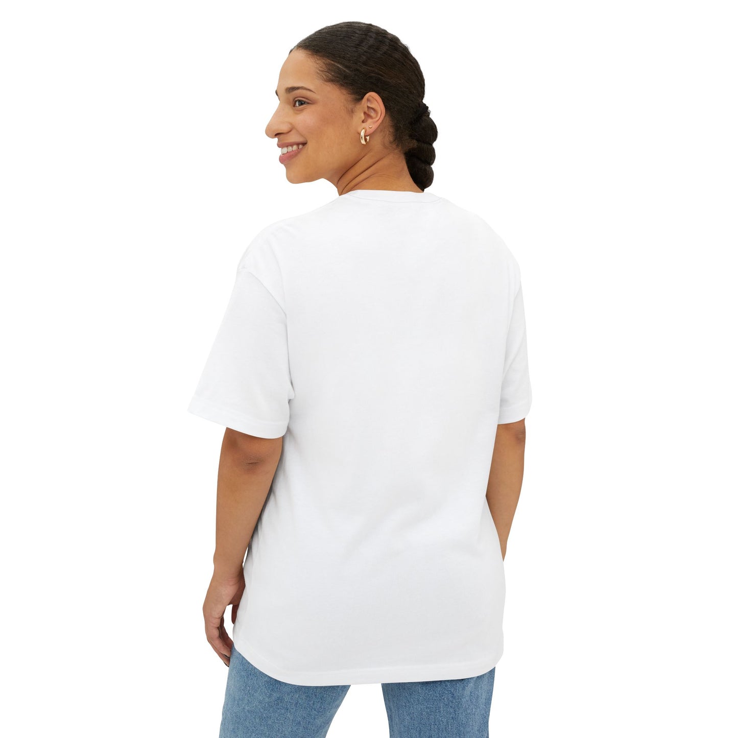 Best Mom American Flag Tee | Unisex Oversized Boxy T-Shirt | Patriotic Gift for Mom | Casual Summer Top