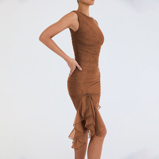 Infinity Beautiful Sleeveless Bodycon Dress – Summer Slim Fit Party Style - Infinity Beautiful Boutique