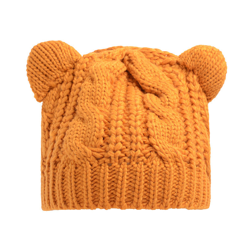 Infinity Beautiful Handmade 3D Cat Ear Beanie – Cute Knitted Winter Hat - Infinity Beautiful Boutique