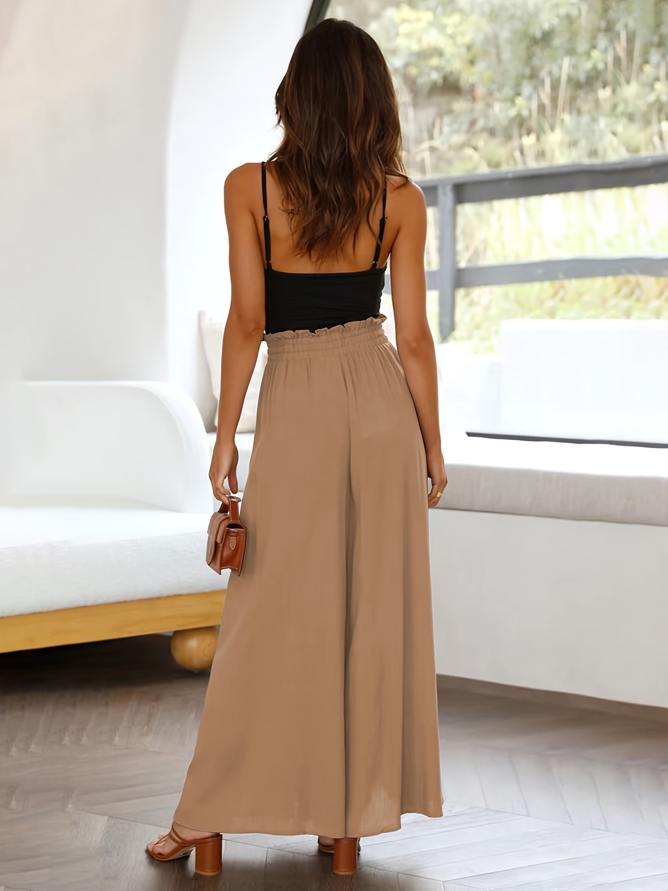 Infinity Beautiful Plus Easy Fit Pants – Wide-Leg Style with Comfy Elastic Waistband - Infinity Beautiful Boutique