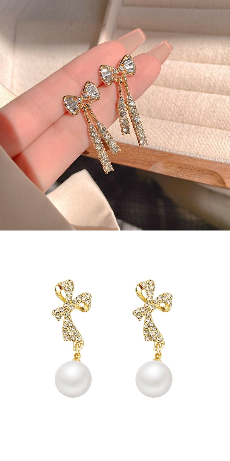 Infinity Beautiful Rhinestone Butterfly Earrings – Elegant INS Fashion Jewelry for Women - Infinity Beautiful Boutique