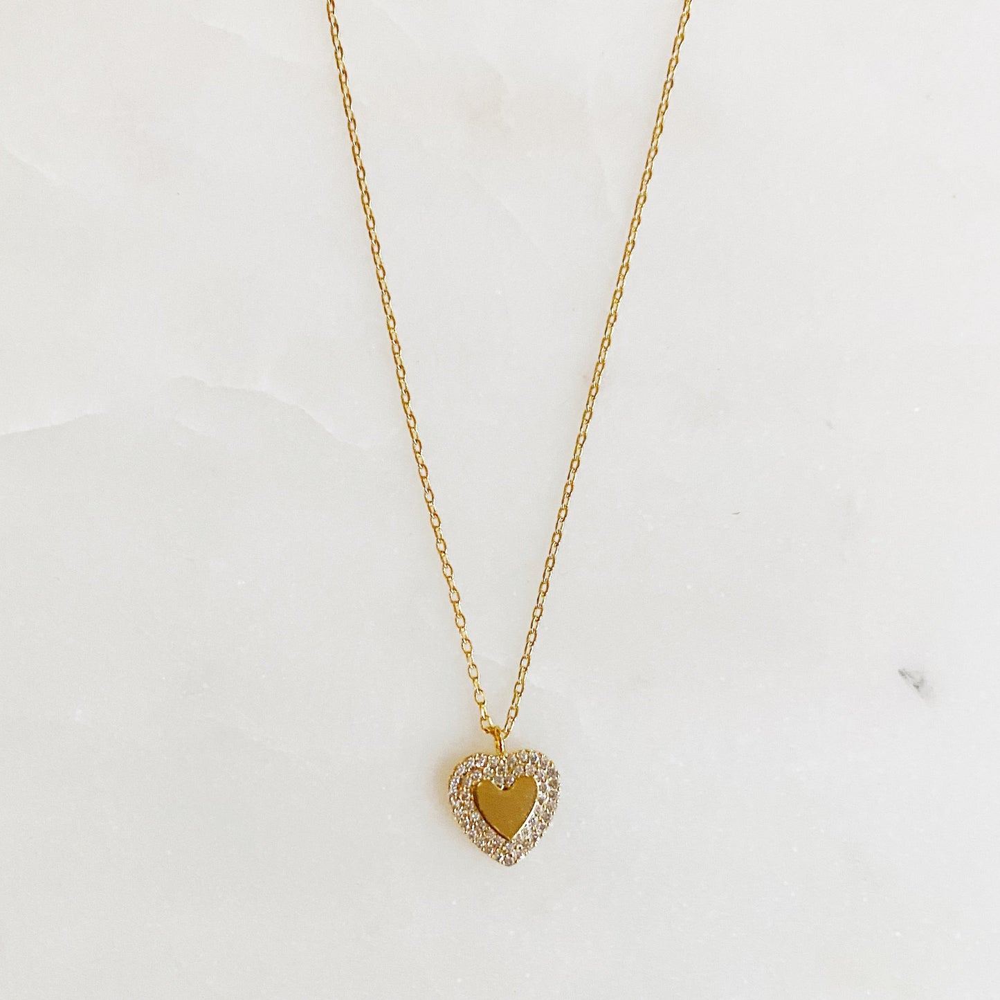 Infinity Beautiful So Pretty Mini Heart Necklace
