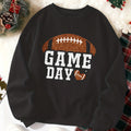 Game Day Football Glitter Sweatshirt