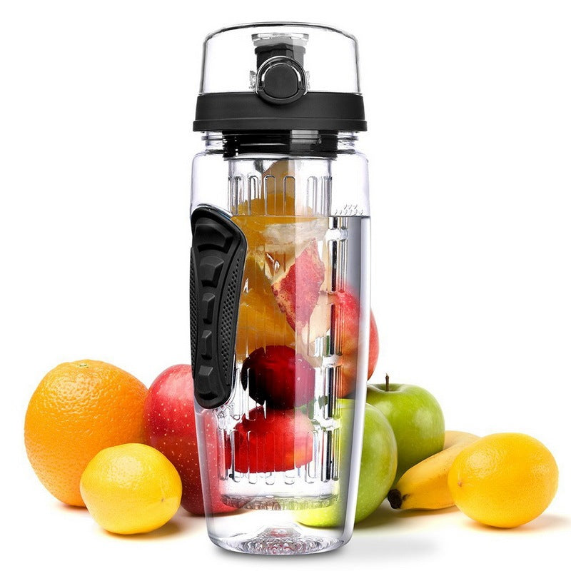 32oz Fruit Infuser Water Bottle – BPA-Free & Leakproof - Infinity Beautiful Boutique