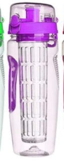 32oz Fruit Infuser Water Bottle – BPA-Free & Leakproof - Infinity Beautiful Boutique