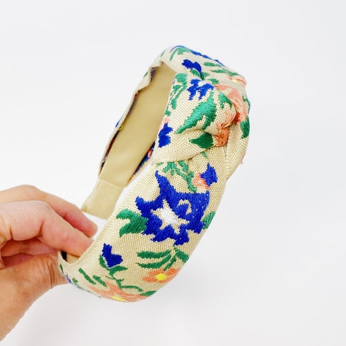 Infinity Beautiful Elegant Floral Stitch Headband - Infinity Beautiful Boutique