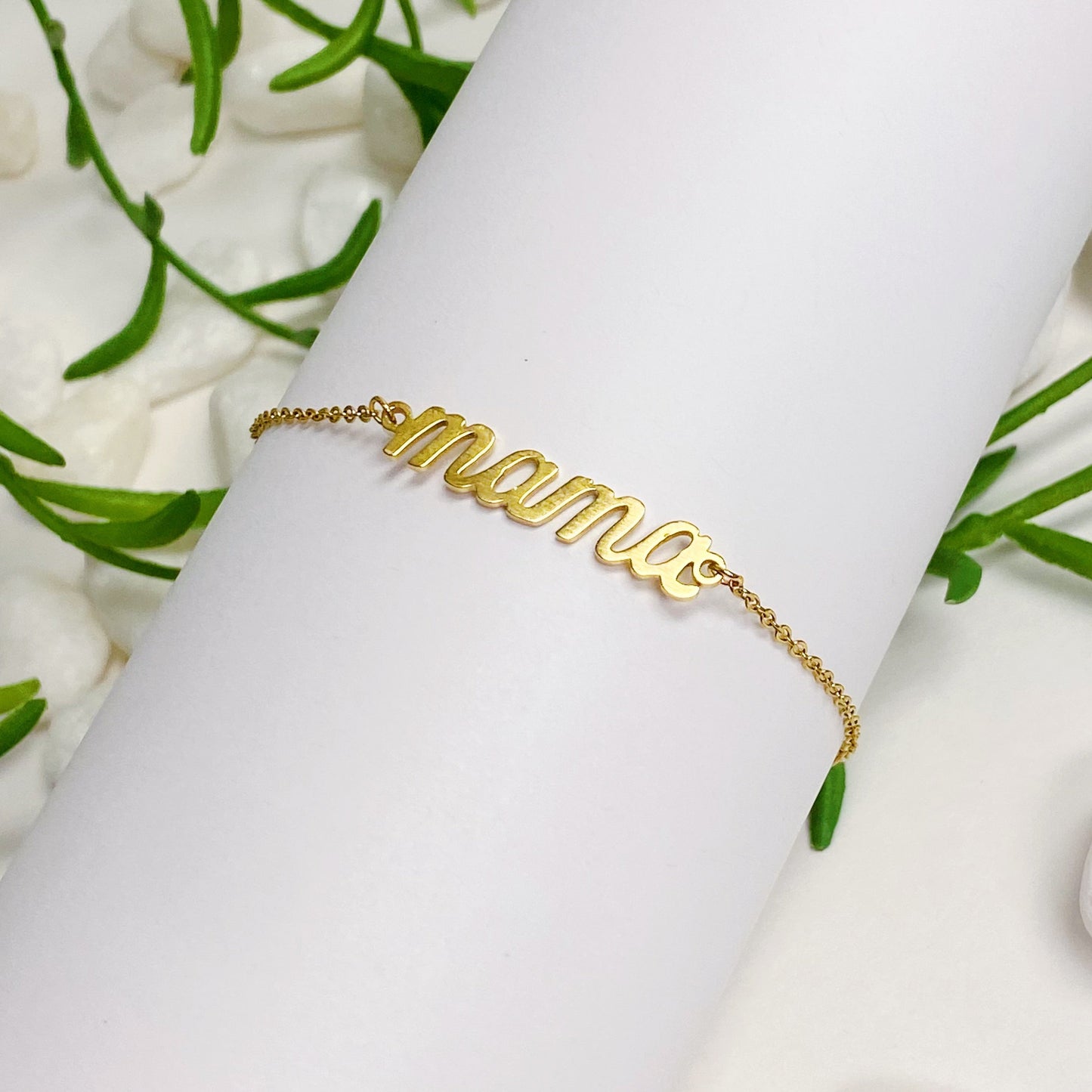 Mama Drawstring Bracelet - Infinity Beautiful Boutique
